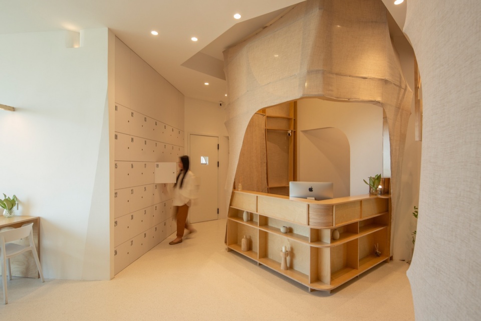 前台与储物区 Reception and Storage Area skyline study studio