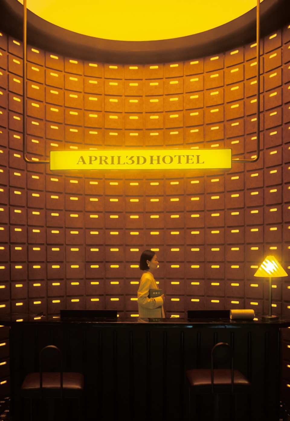 april 3rd hotel by hunan ruler plating aesthetic decoration engineering design