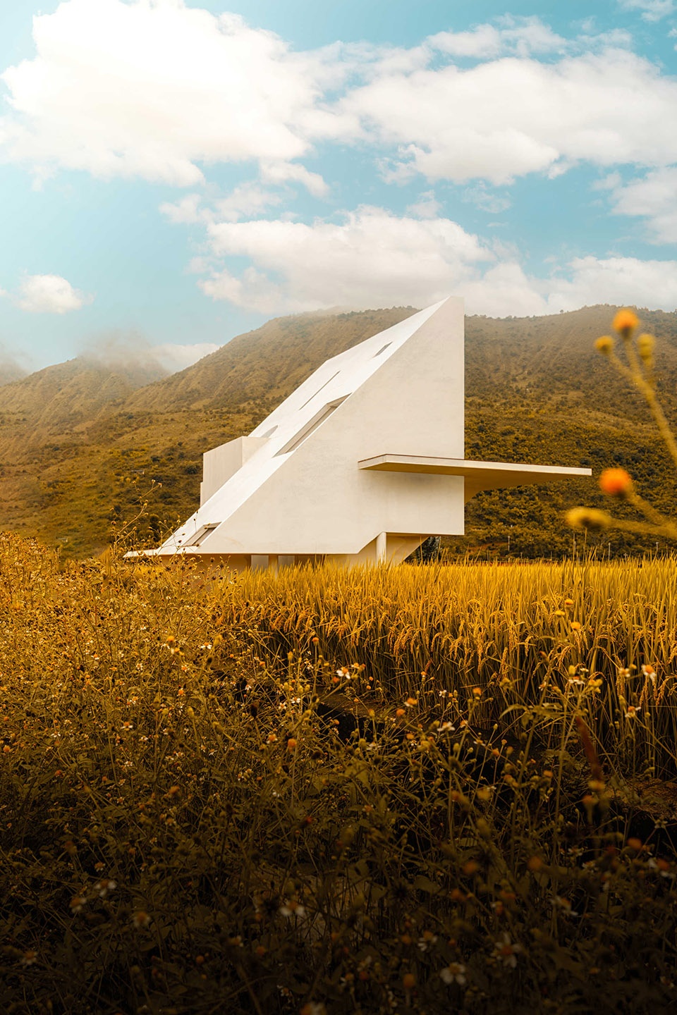 concrete pavilion pumping station by lin architecture 247