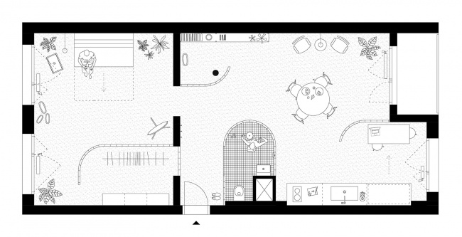 sculptors apartment by neuhausl hunal
