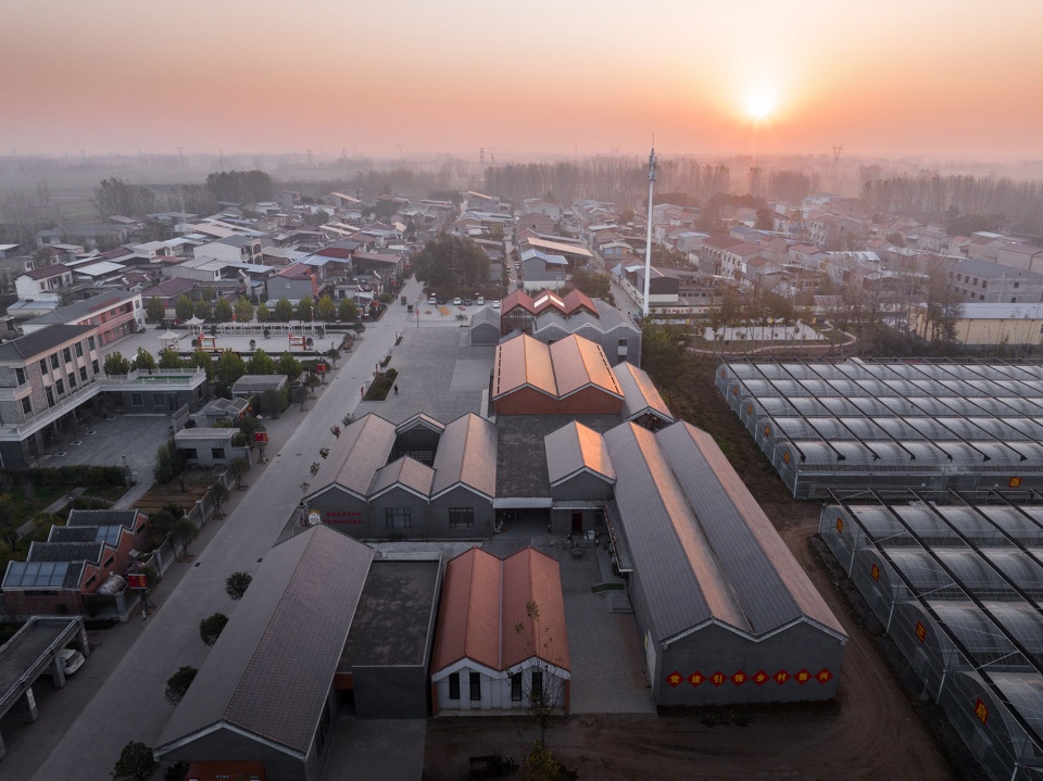 the villager activity center in niujia village by hn local architecture design,china urban construction design research institute co ltd