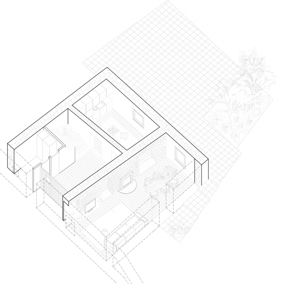 weekend house in puigmolto by arame studio