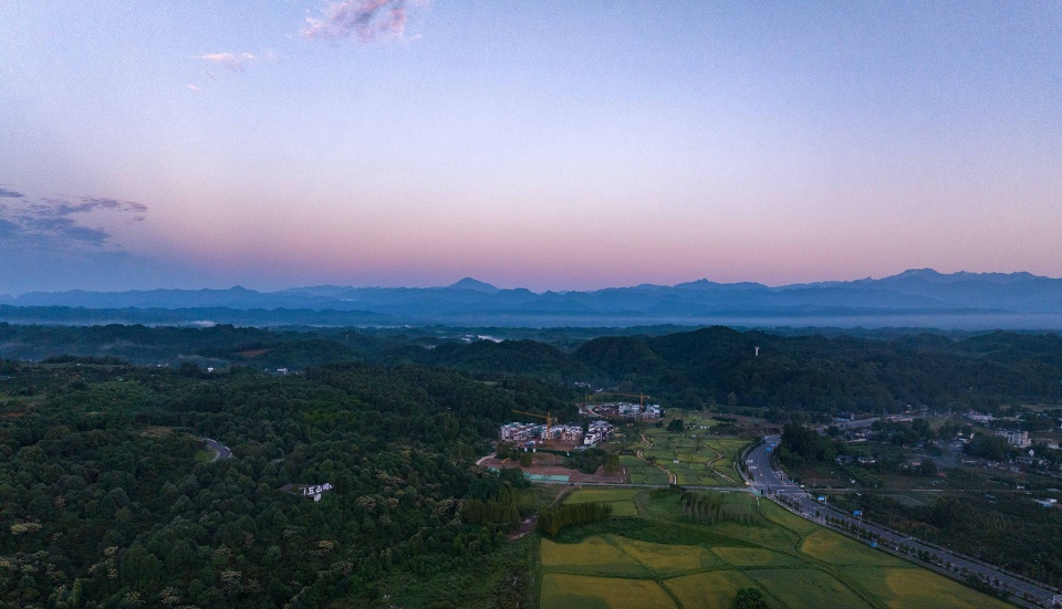 邛崃 丘山阅田园文化村 乐道景观