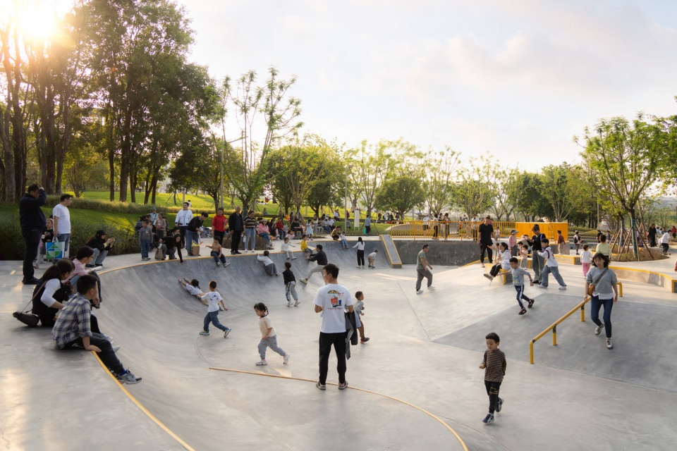 chongqing longtang lake park by wtd group
