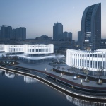 兰花阁：九流渡滨河艺术街区，绍兴 / UUA建筑师事务所