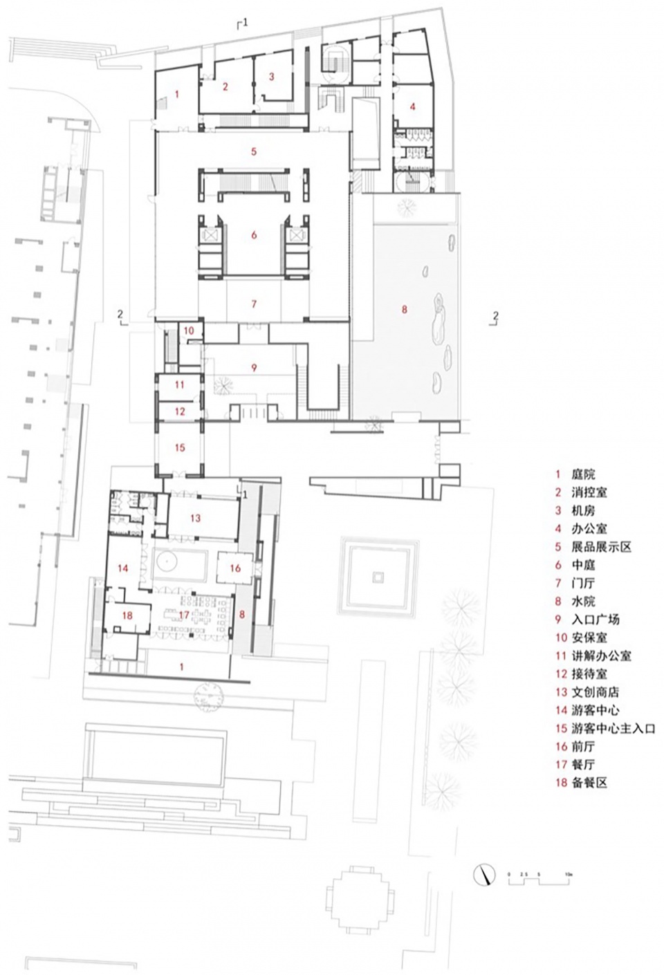 蔡元培广场及孑民图书馆 浙江大学建筑设计研究院建筑创作研究中心