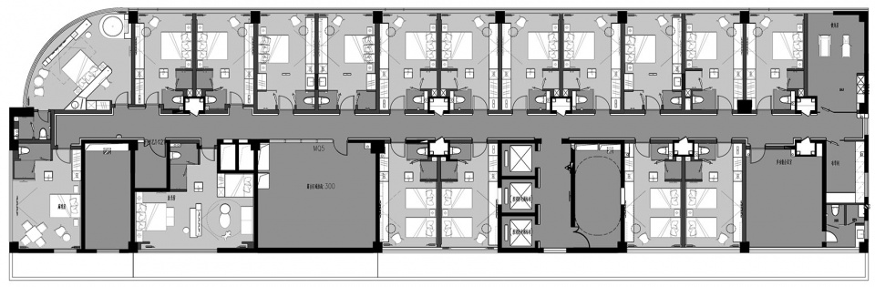 april 3rd hotel by hunan ruler plating aesthetic decoration engineering design