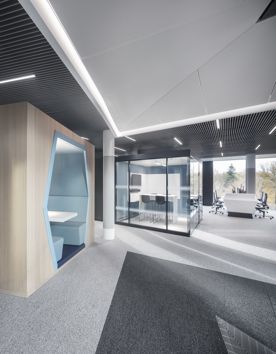 continental corporate headquarters by ippolito fleitz group
