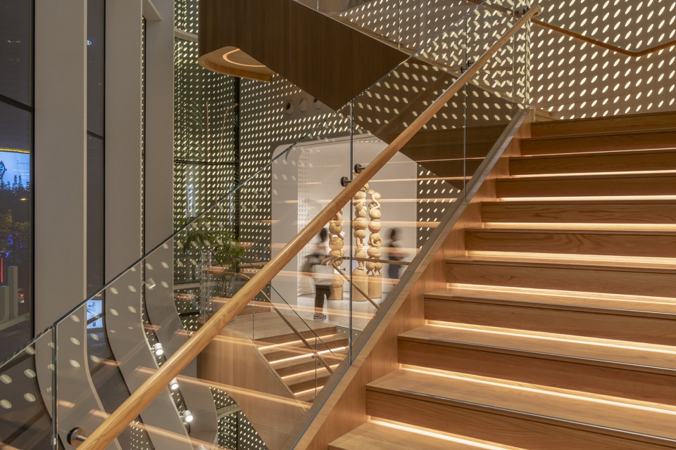 lululemon flagship store shanghai by aim architecture