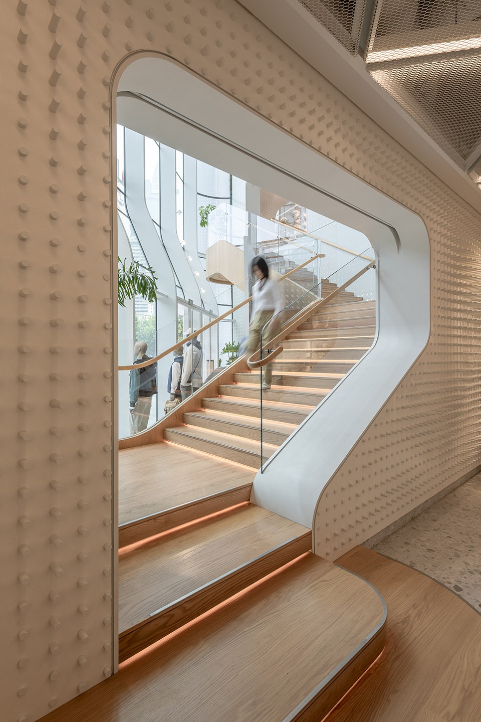 lululemon flagship store shanghai by aim architecture