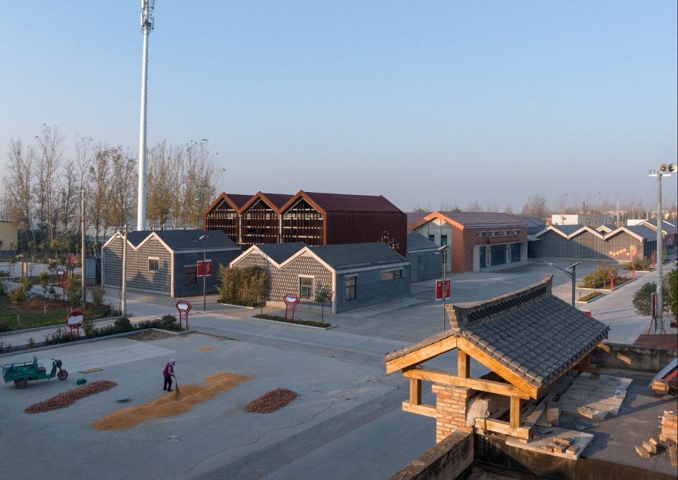 the villager activity center in niujia village by hn local architecture design,china urban construction design research institute co ltd