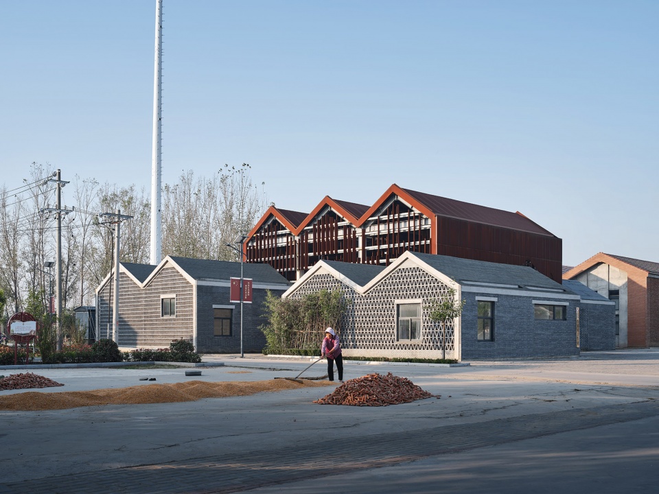 the villager activity center in niujia village by hn local architecture design,china urban construction design research institute co ltd