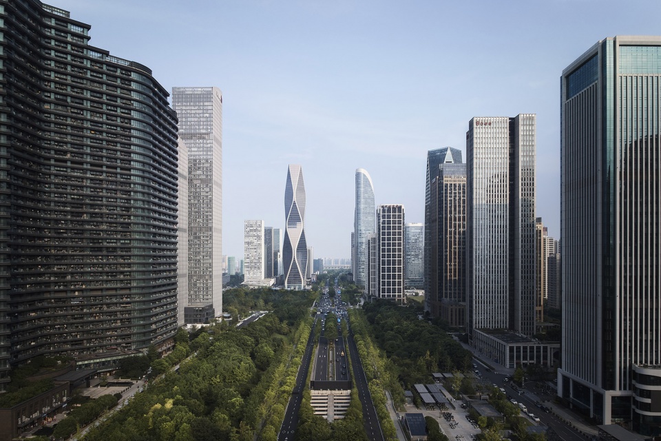 Hangzhou Wangchao Center, China by SOM - Gooood