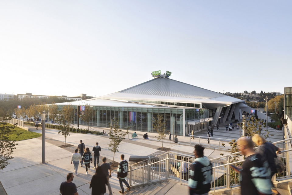climate pledge arena by populous