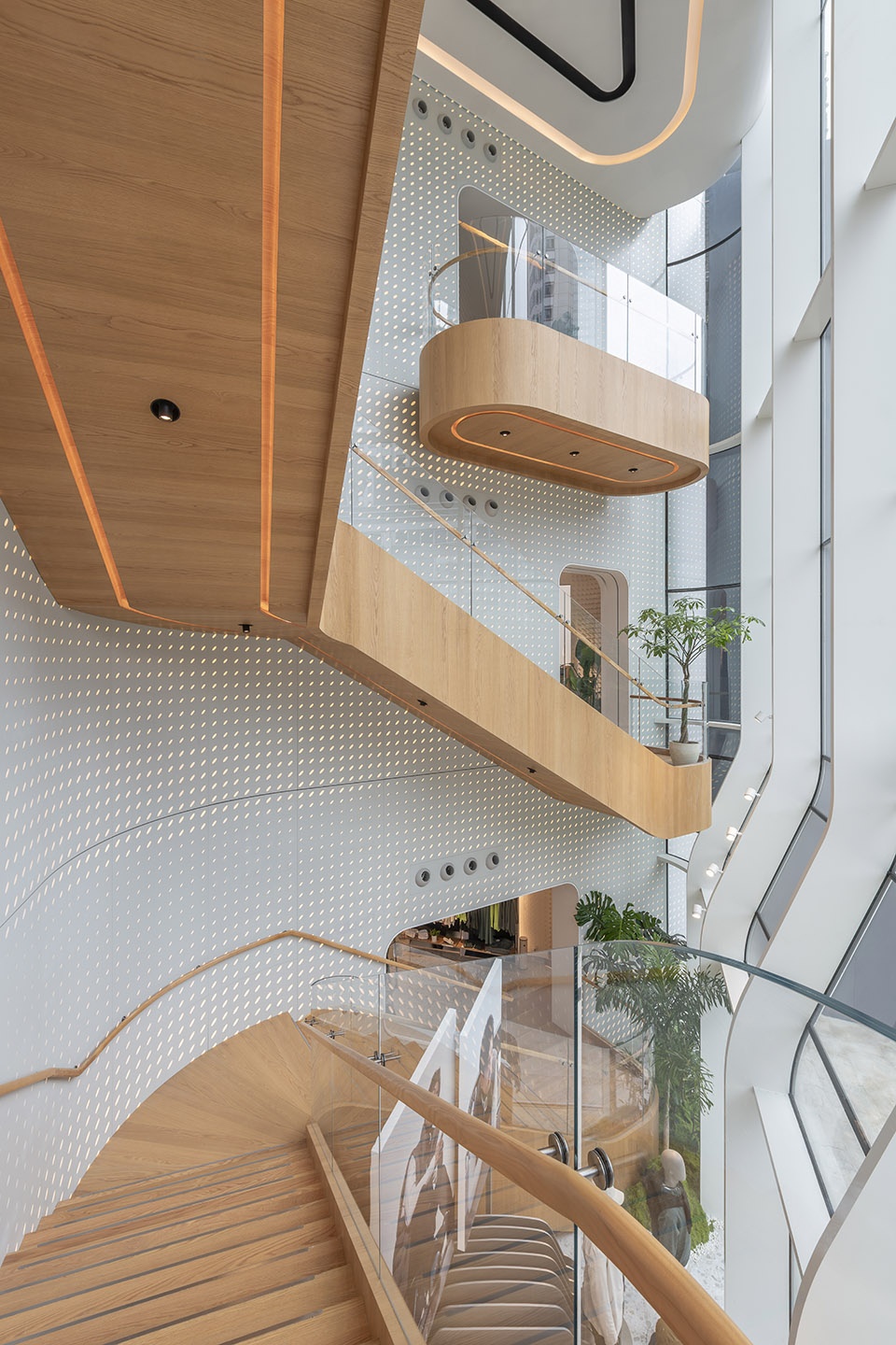 lululemon flagship store shanghai by aim architecture