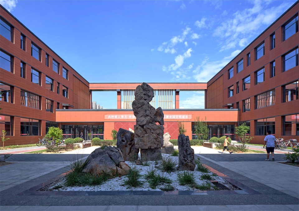 shenmu middle school by institute of architectural design and research chinese academy of sciences