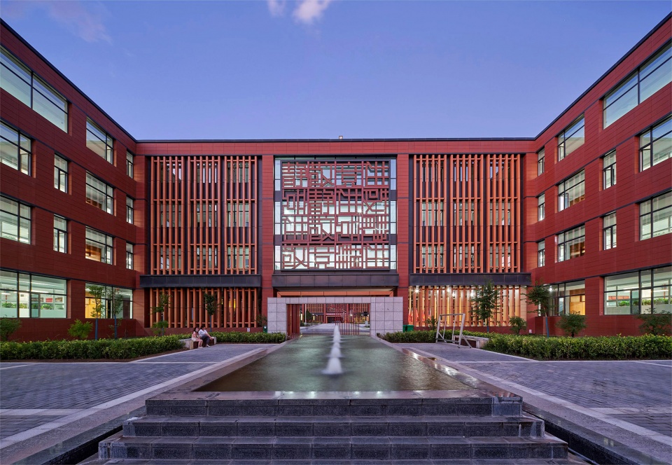 shenmu middle school by institute of architectural design and research chinese academy of sciences