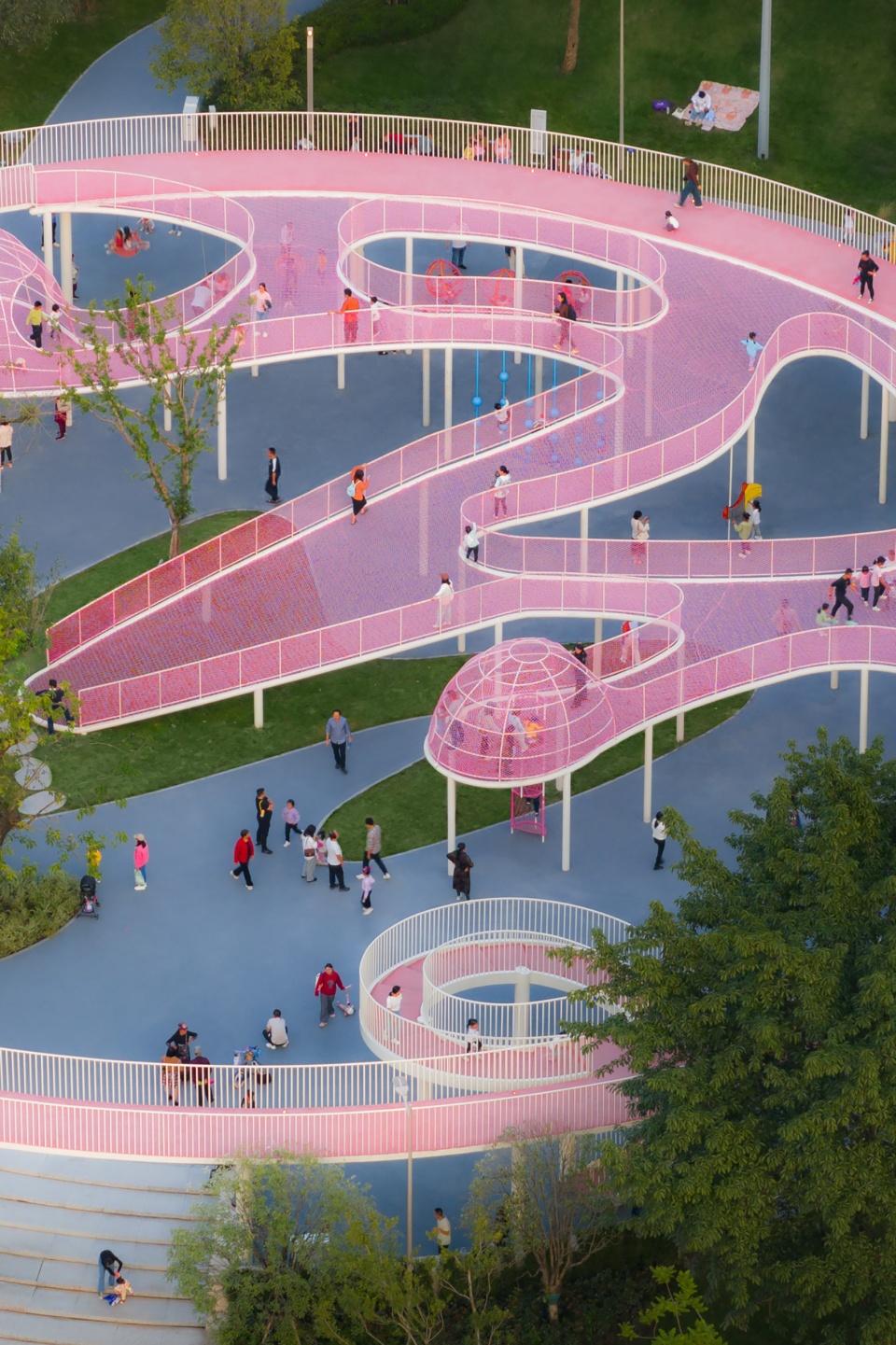 chongqing longtang lake park by wtd group