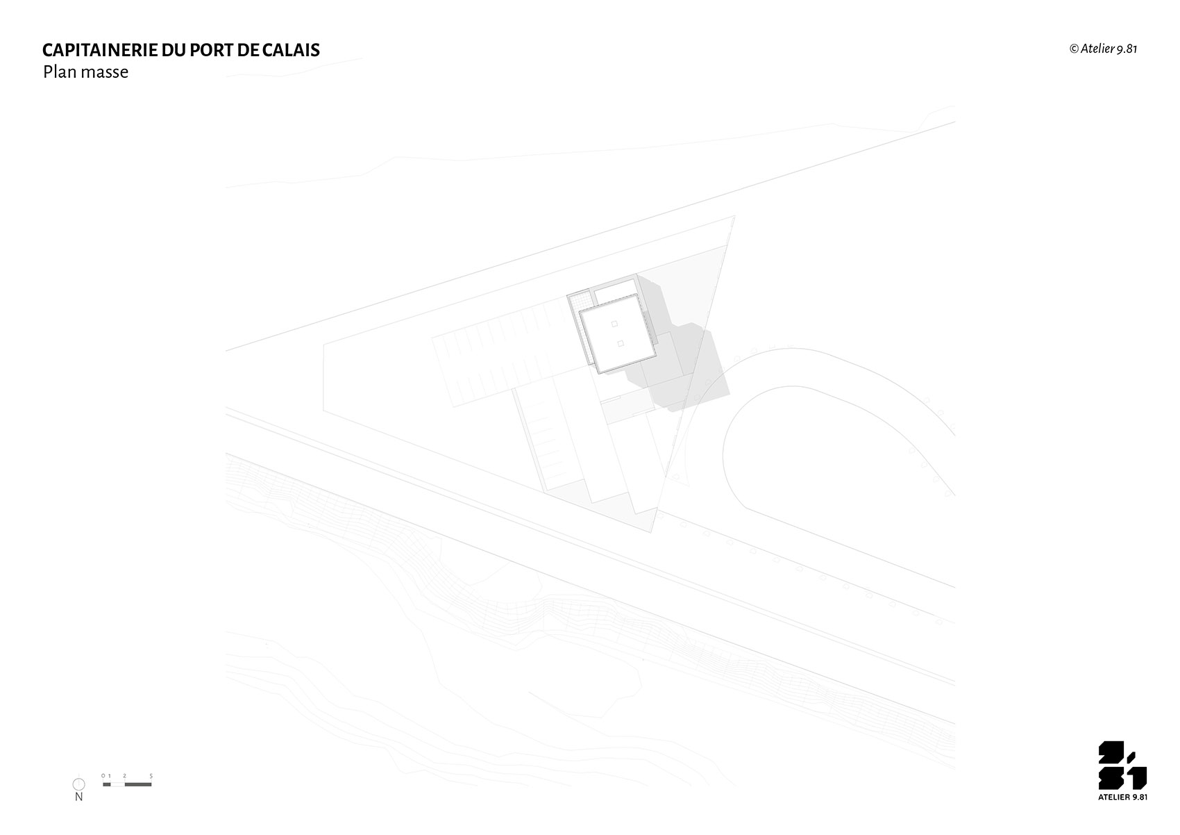 New harbor master’s office of Calais by Atelier 9.81 谷德设计网