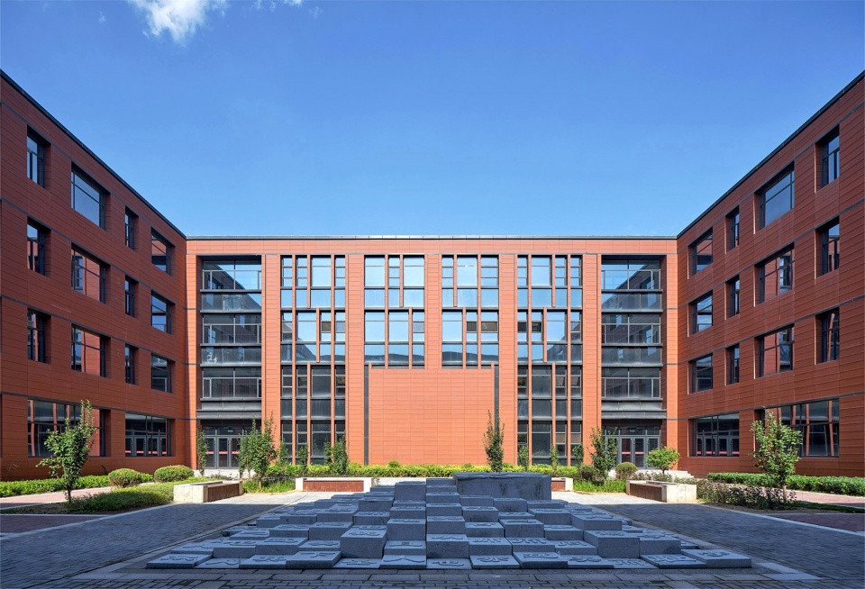 shenmu middle school by institute of architectural design and research chinese academy of sciences