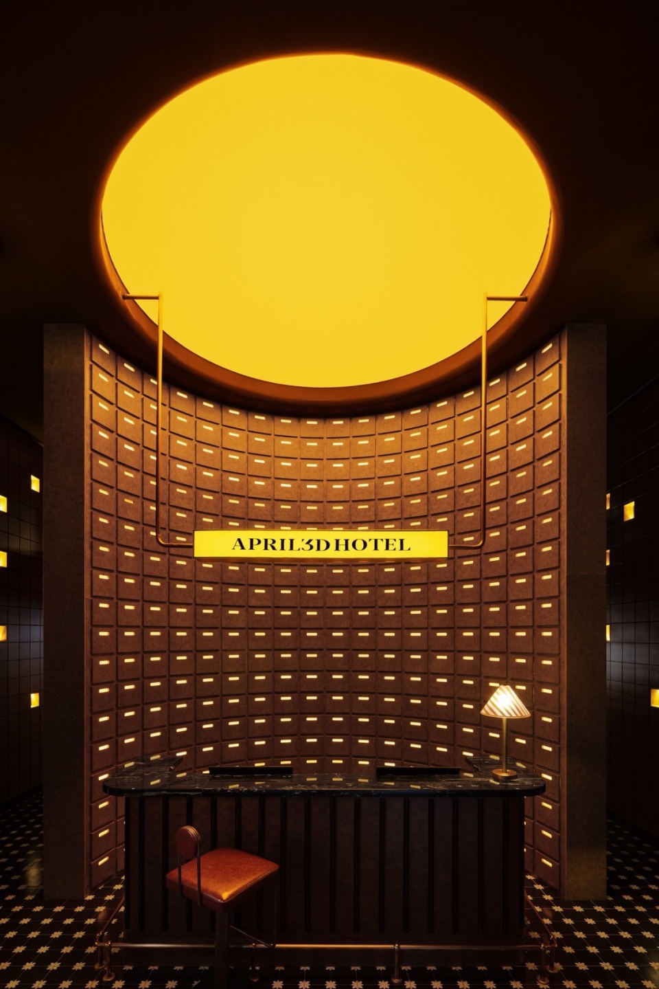 april 3rd hotel by hunan ruler plating aesthetic decoration engineering design
