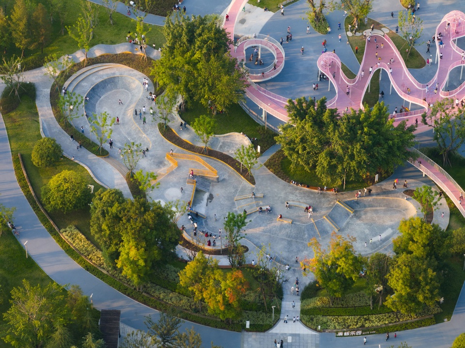 chongqing longtang lake park by wtd group