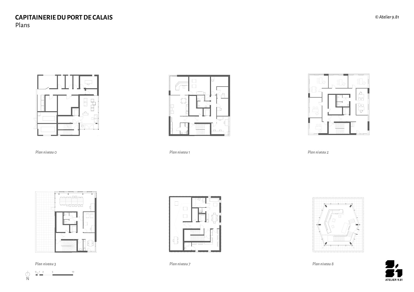 New harbor master’s office of Calais by Atelier 9.81 谷德设计网