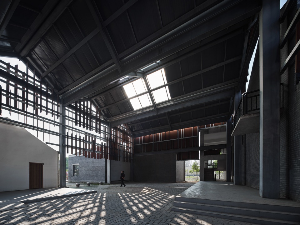 the villager activity center in niujia village by hn local architecture design,china urban construction design research institute co ltd
