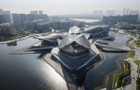 金湾市民艺术中心，珠海 / Zaha Hadid Architects