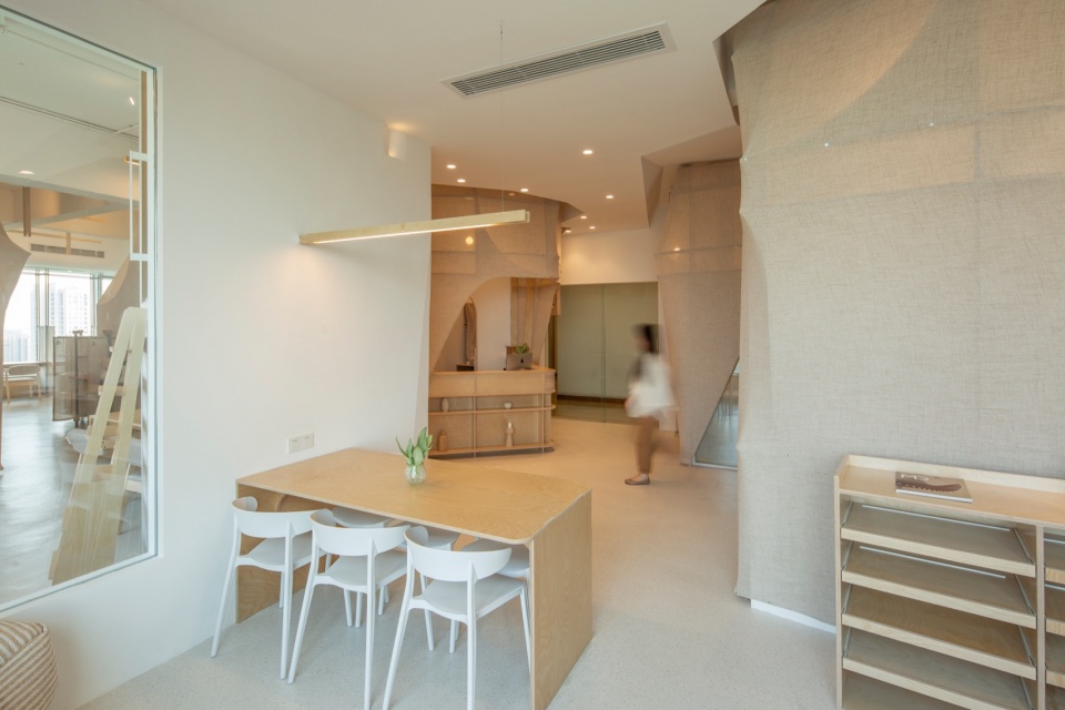 公共区域概览 Overview of Public Area skyline study studio