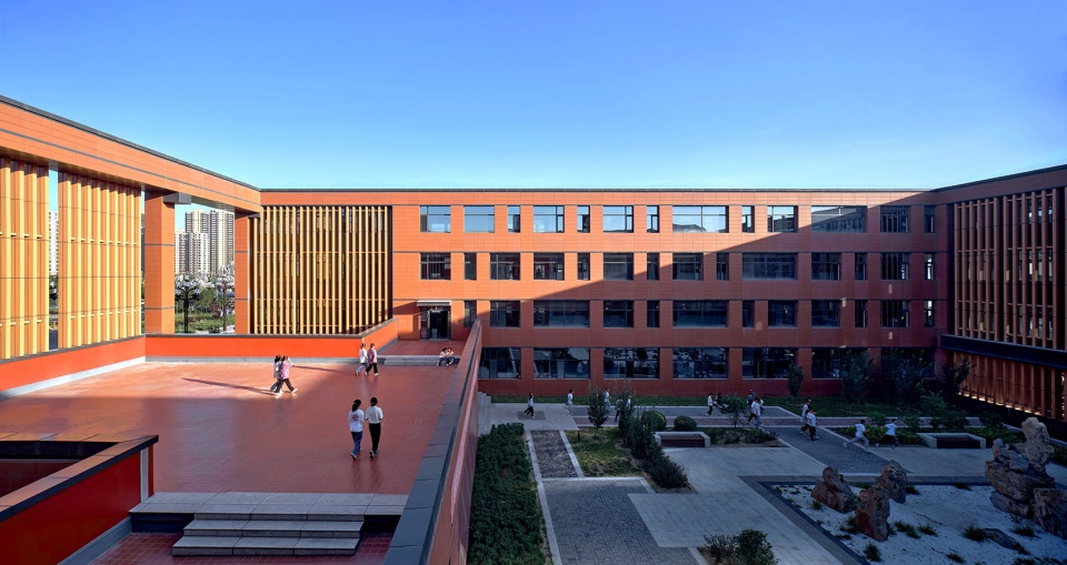 shenmu middle school by institute of architectural design and research chinese academy of sciences