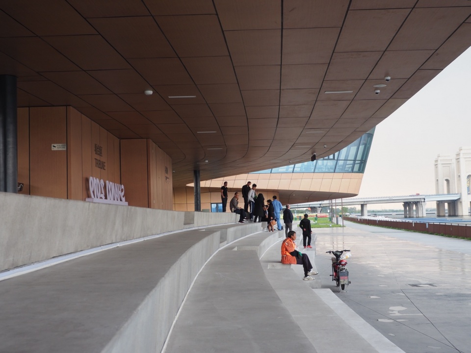 taiyuan water sport center by delugan meissl associated architects