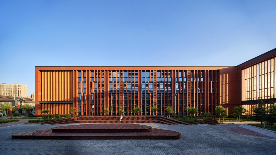 shenmu middle school by institute of architectural design and research chinese academy of sciences