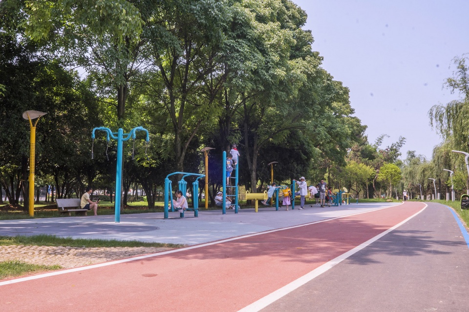 xianning peoples square landscape improvement by ecogreen
