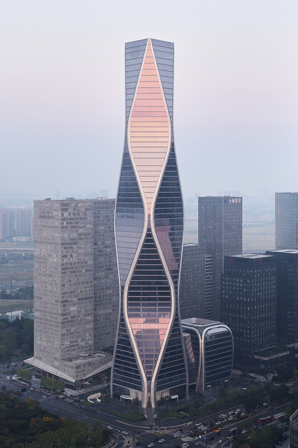 Hangzhou Wangchao Center, China by SOM - Gooood