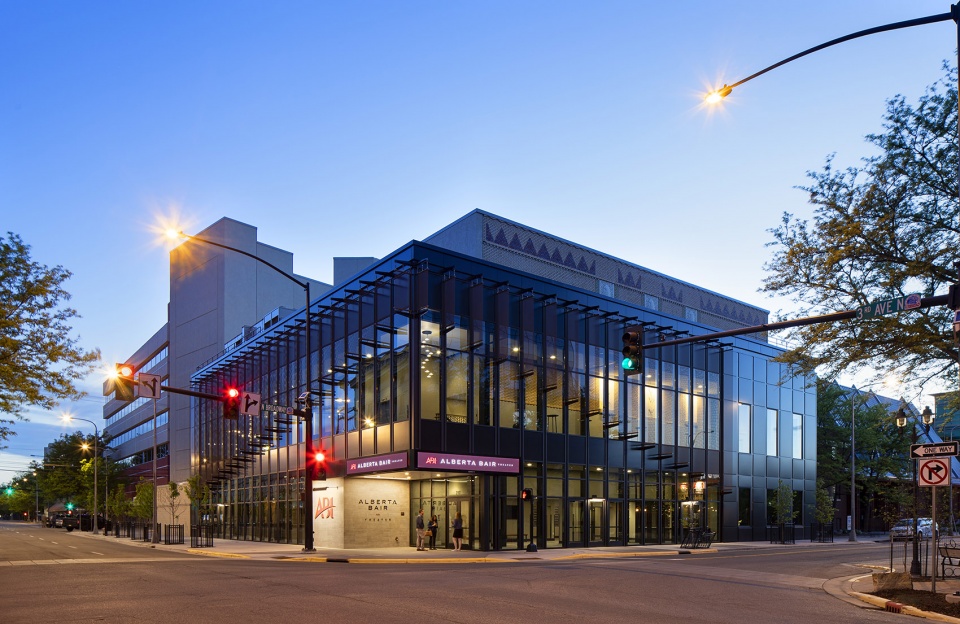 alberta bair theater by cushing terrell