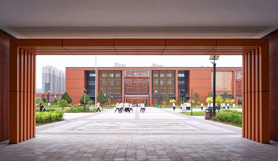 shenmu middle school by institute of architectural design and research chinese academy of sciences