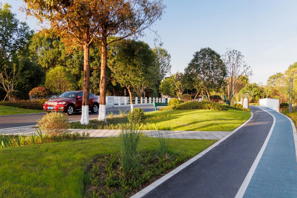 comprehensive improvement project of liuxia road in fangxia village qingpu district by yb landscape architecture design group