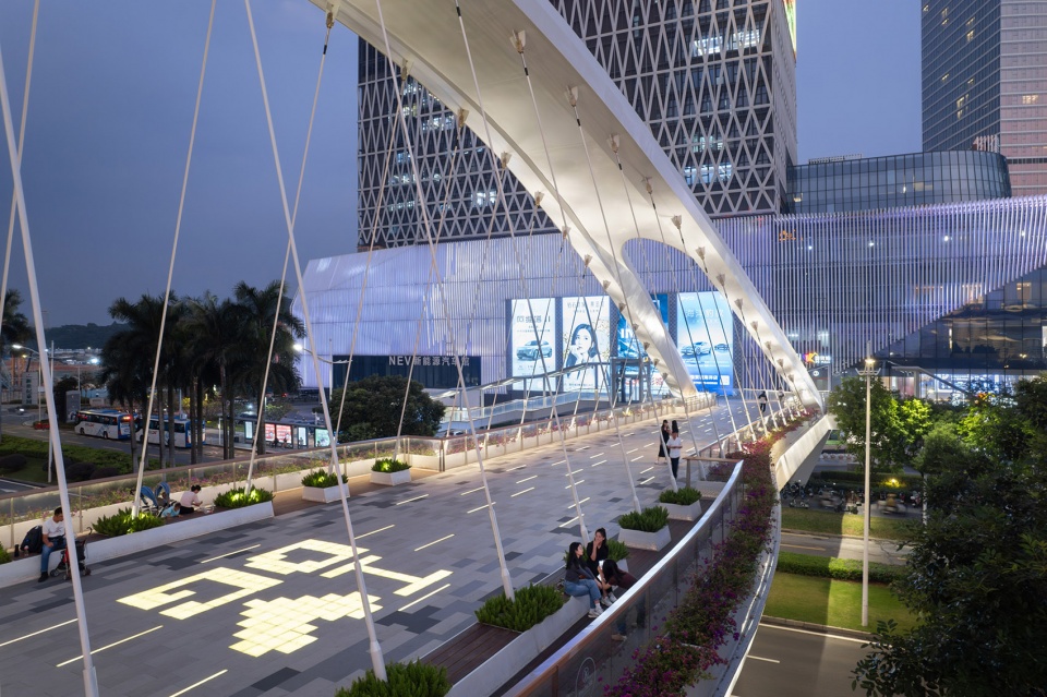 dongguan central area slow traffic system by elandscript studio schlaich bergermann partner arup