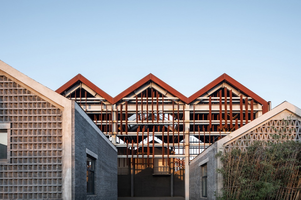 the villager activity center in niujia village by hn local architecture design,china urban construction design research institute co ltd