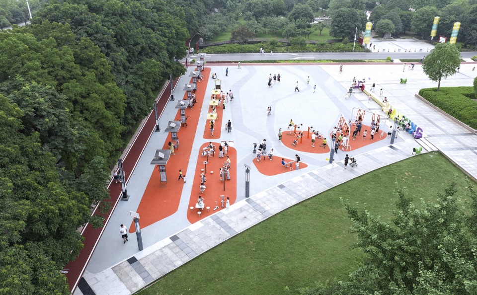 xianning peoples square landscape improvement by ecogreen