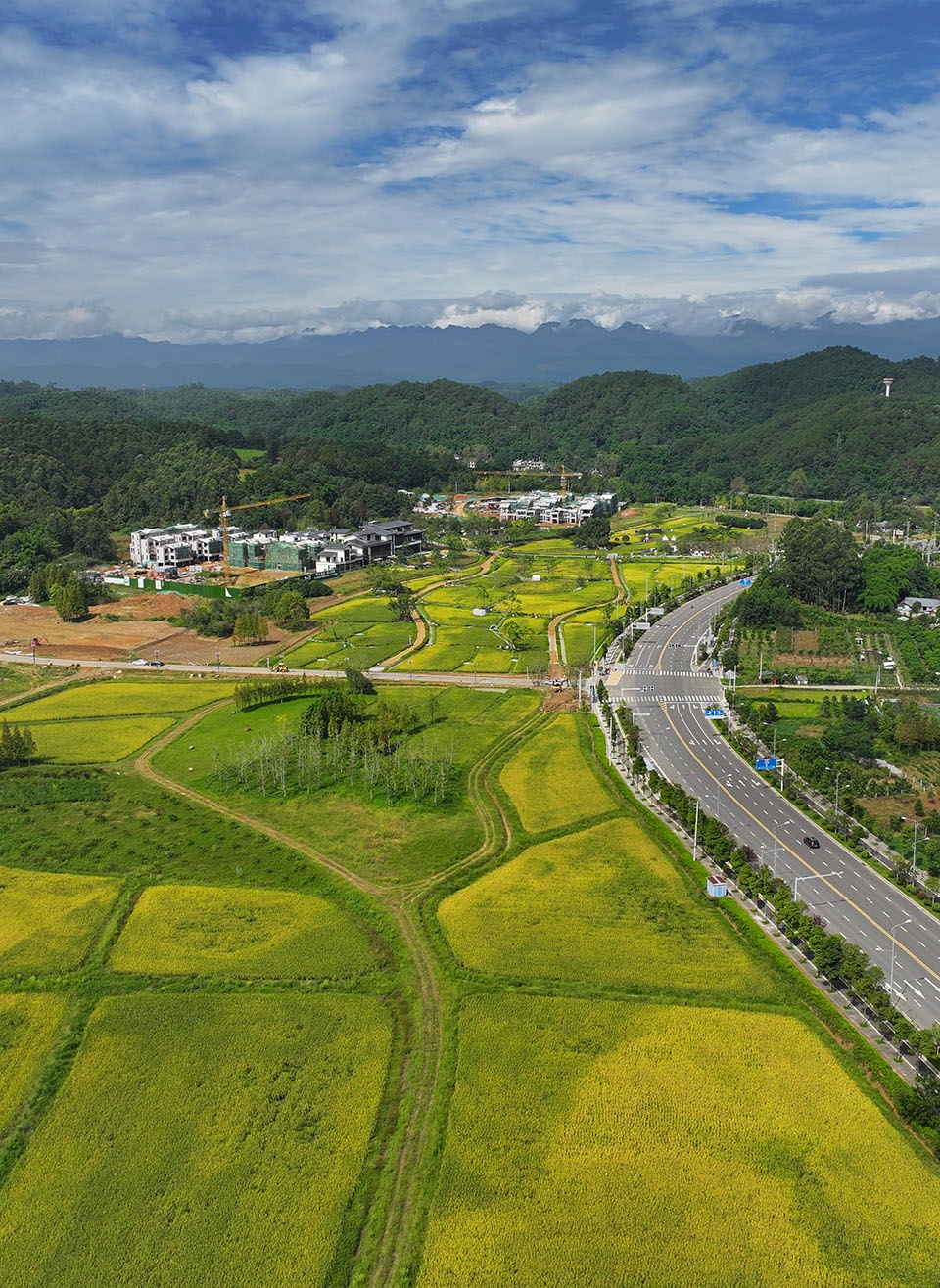 邛崃 丘山阅田园文化村 乐道景观