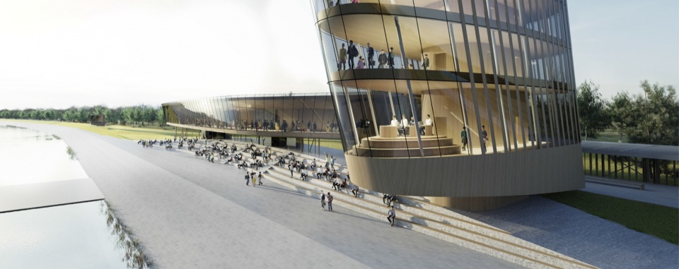 taiyuan water sport center by delugan meissl associated architects