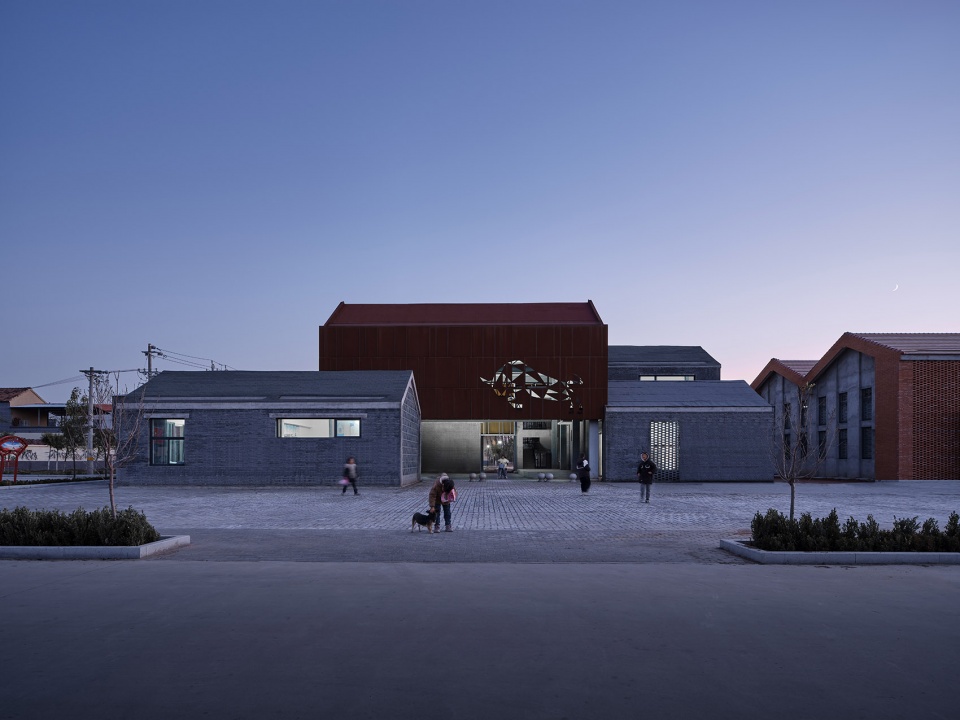 the villager activity center in niujia village by hn local architecture design,china urban construction design research institute co ltd