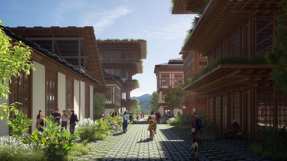 Gelephu Mindfulness City by BIG