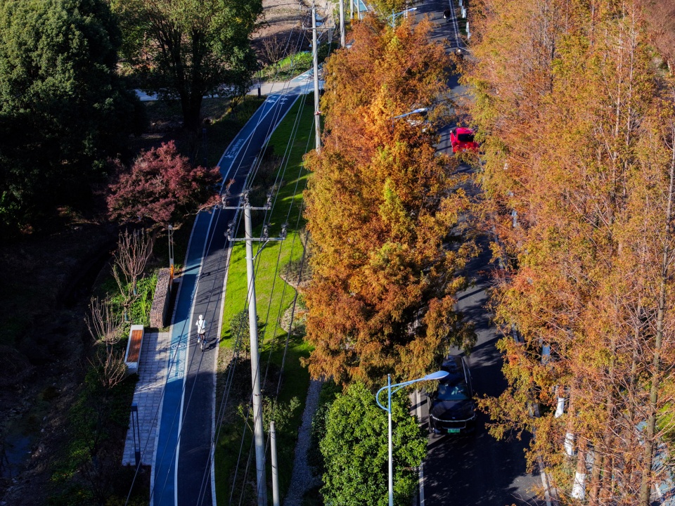 comprehensive improvement project of liuxia road in fangxia village qingpu district by yb landscape architecture design group