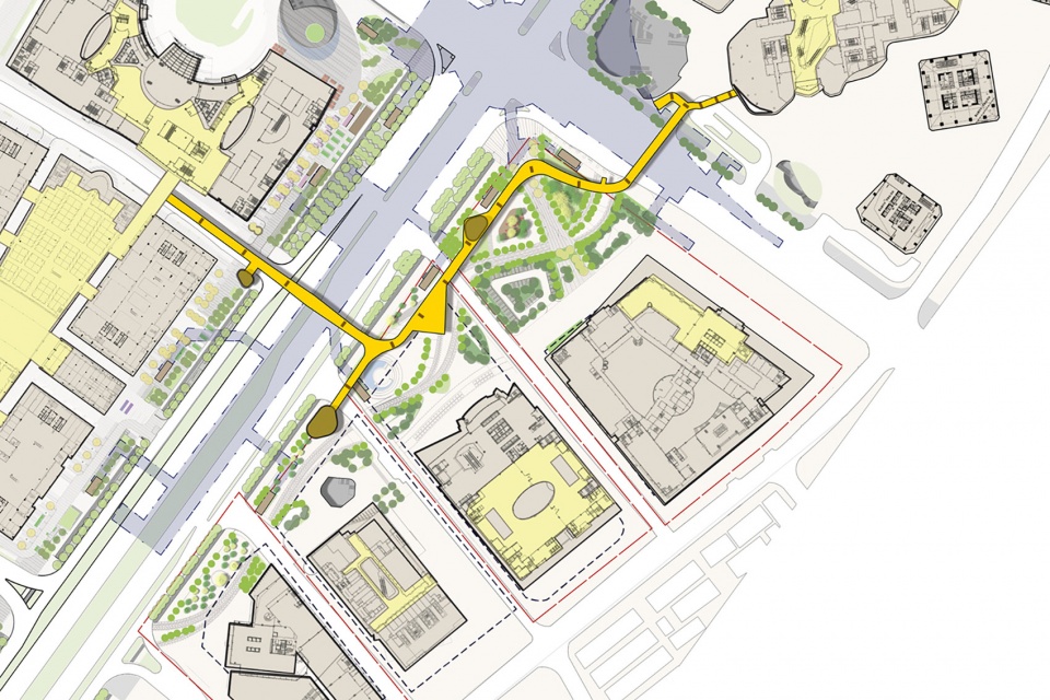 dongguan central area slow traffic system by elandscript studio schlaich bergermann partner arup