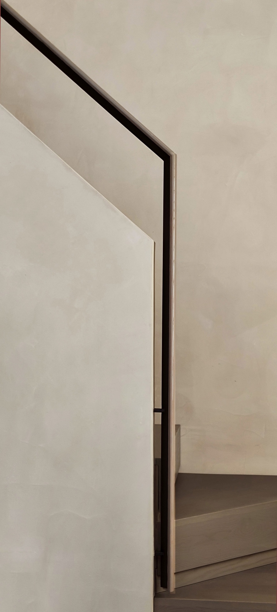 interior design of a duplex apartment on the bund by found architects