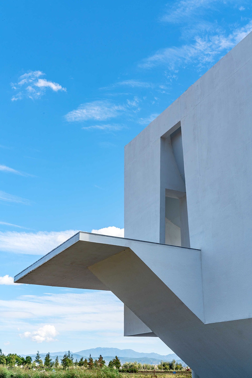 concrete pavilion pumping station by lin architecture axx