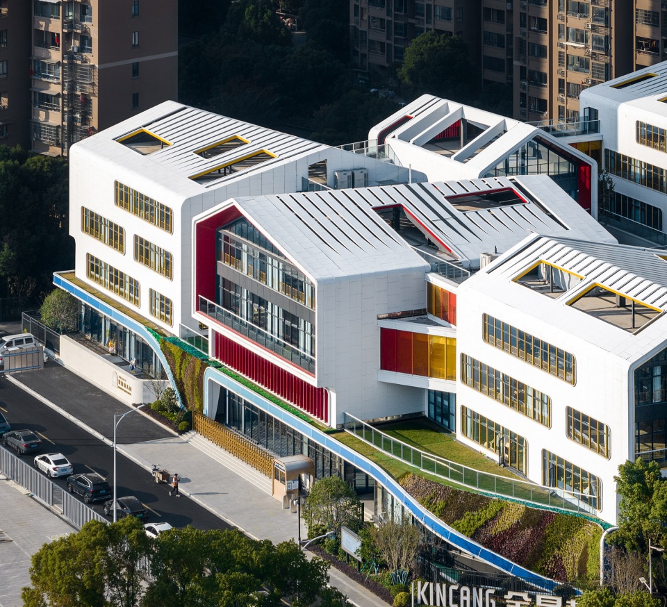 kincang modern pre school by lycs architecture